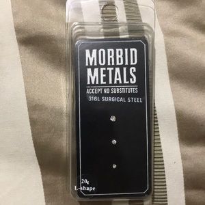 Nose Rings. Pack of 3 , studs.